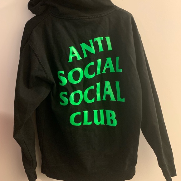 Anti Social Social Club Welcome To The Club Hoodie - Picture 4 of 8